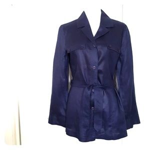 BRAND-NEW MNG MANGO  100 % RAMIE LINEN JACKET